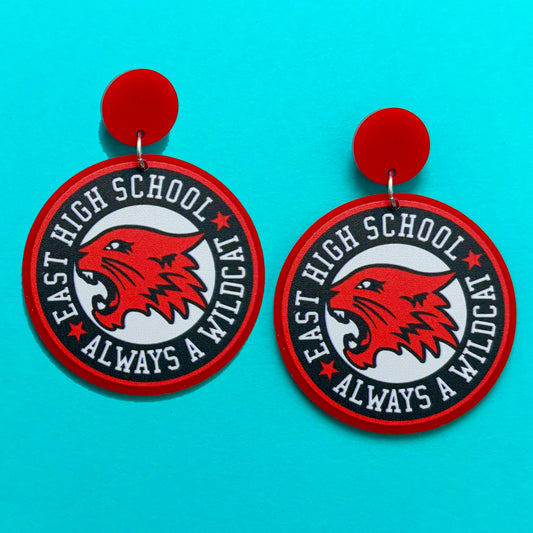 Always A Wildcat Drop Earrings