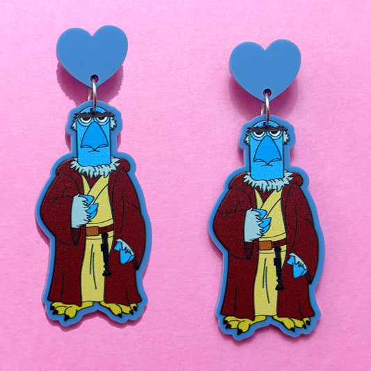 Jedi Eagle Drop Earrings