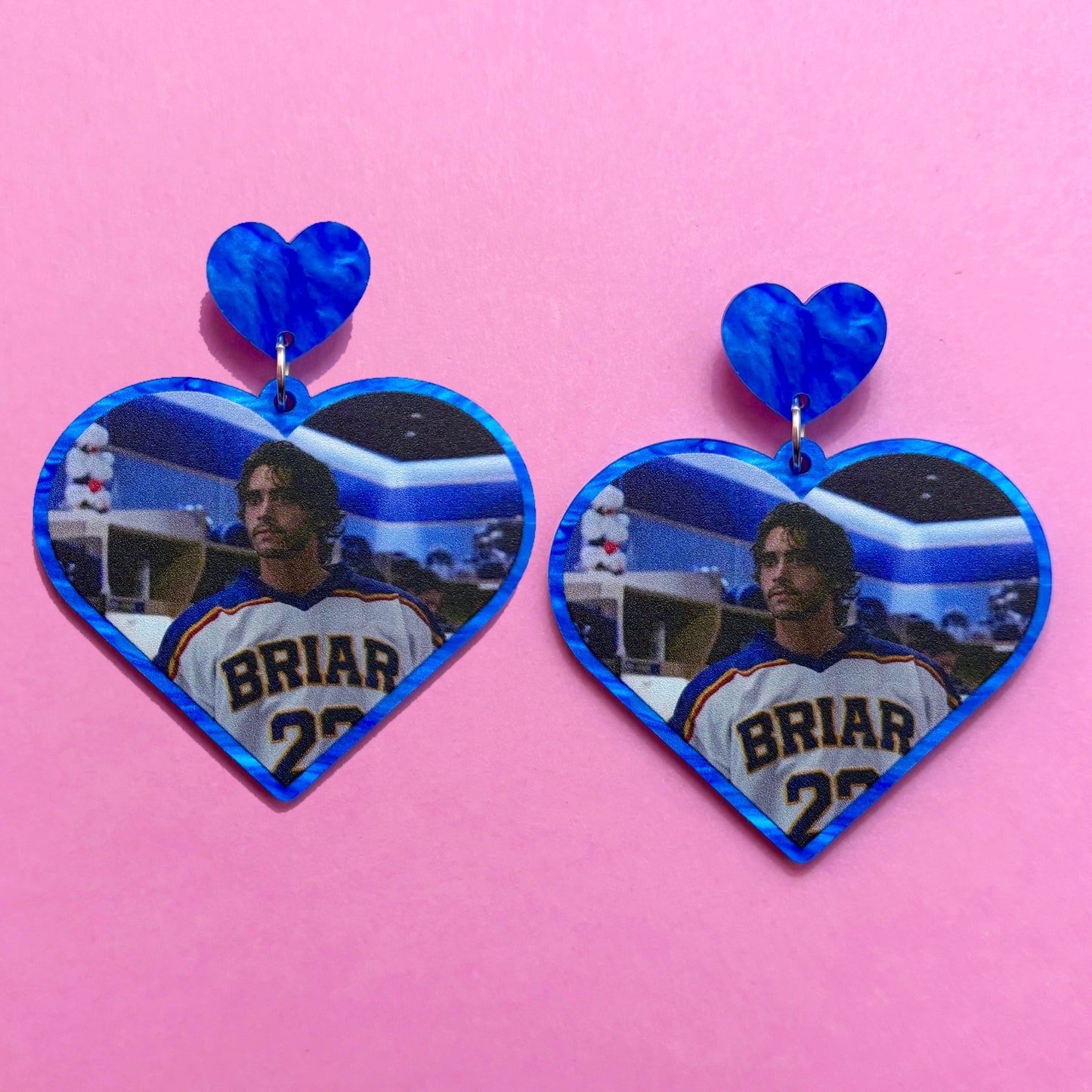Logan Heart Drop Earrings