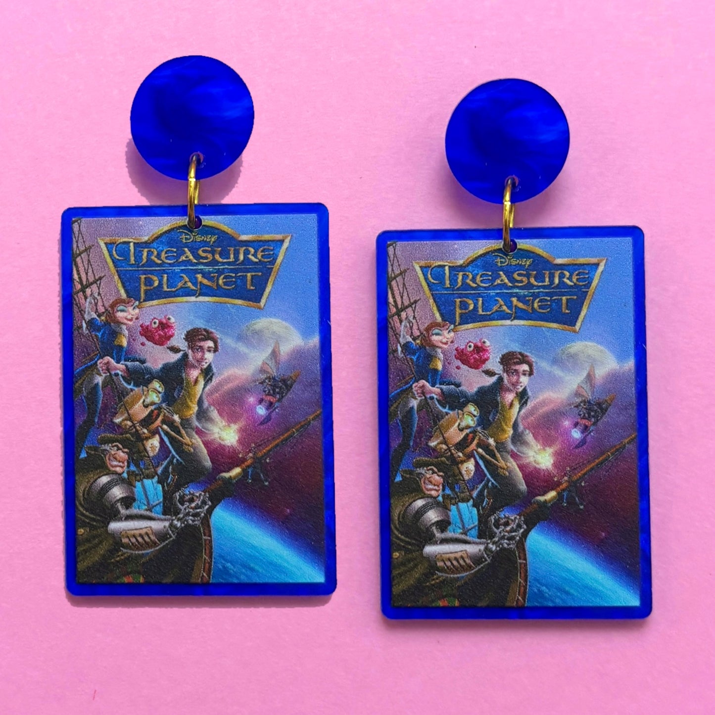 Treasure Planet Drop Earrings