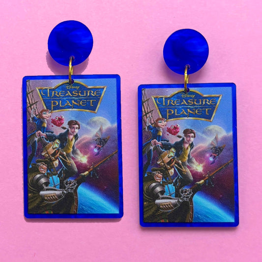 Treasure Planet Drop Earrings