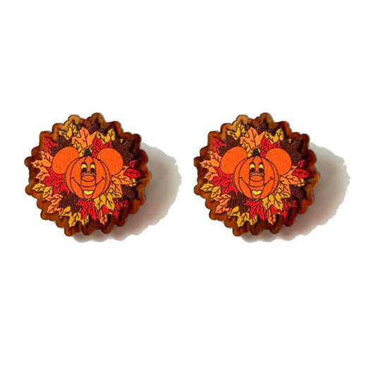 Autumn Mouse Post Earrings
