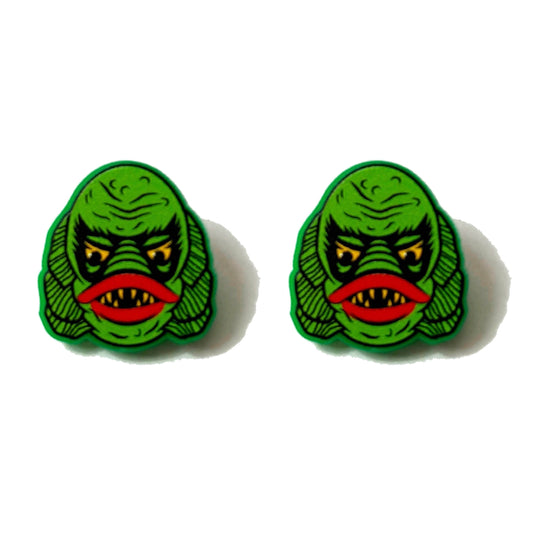 Lagoon Creature Post Earrings