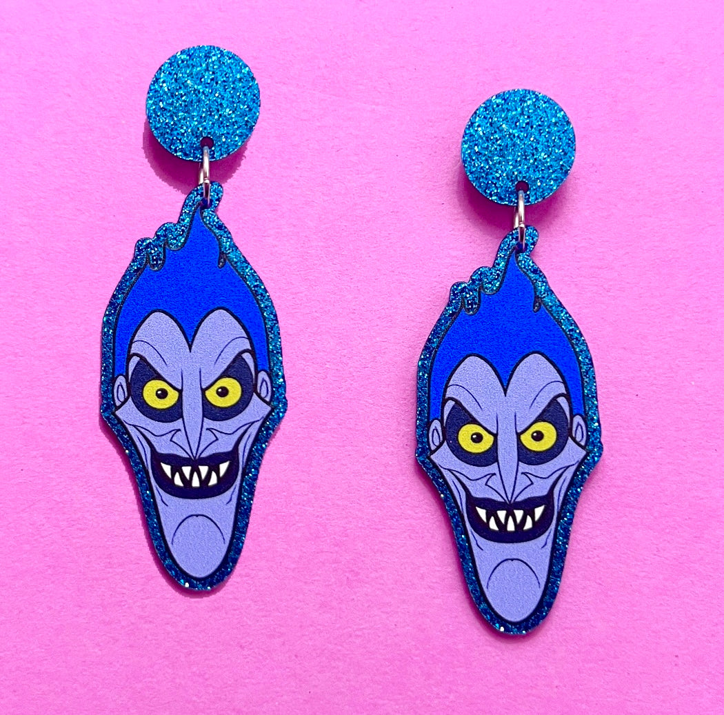 Hades Acrylic Drop Earrings