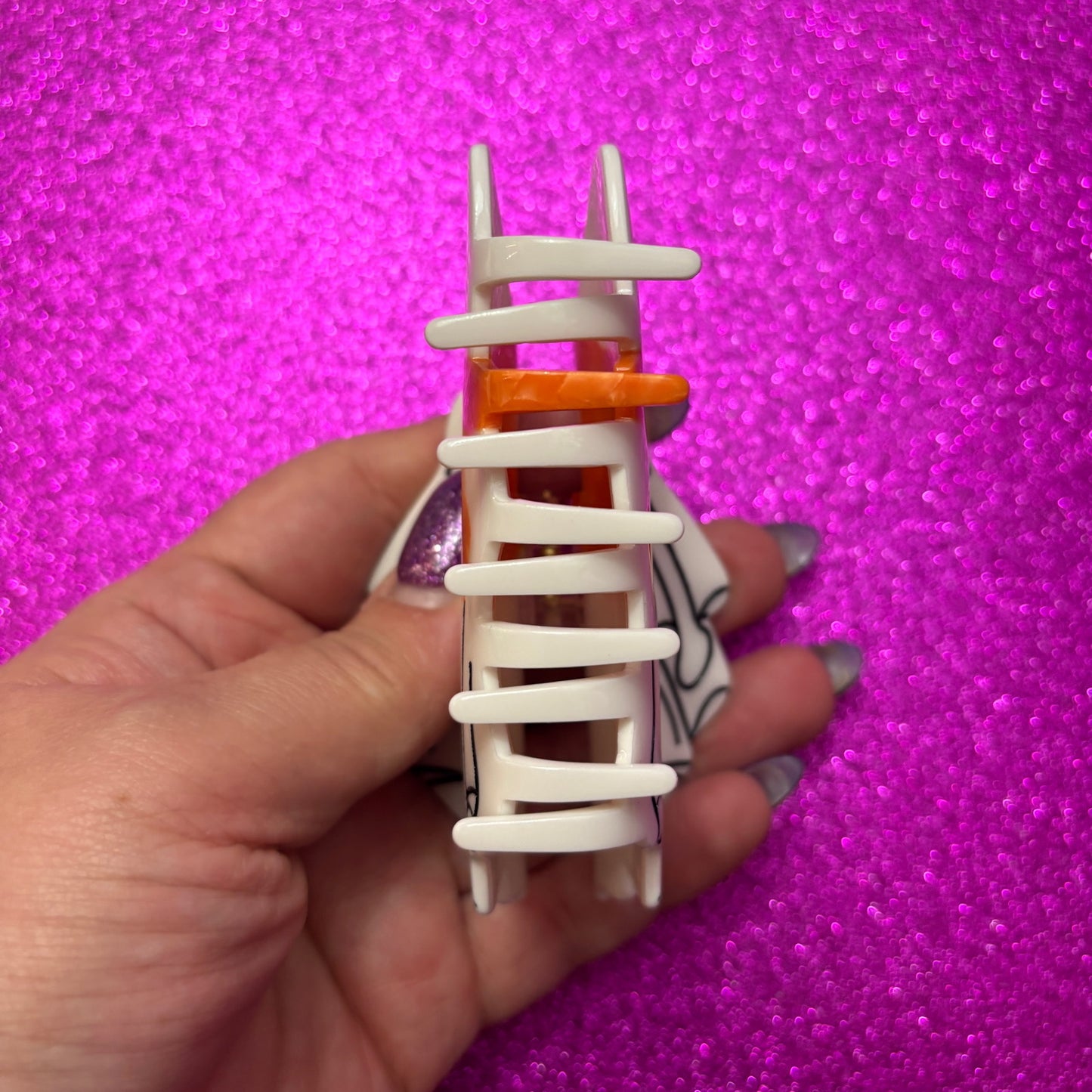 Bookish Ghost Claw Clip