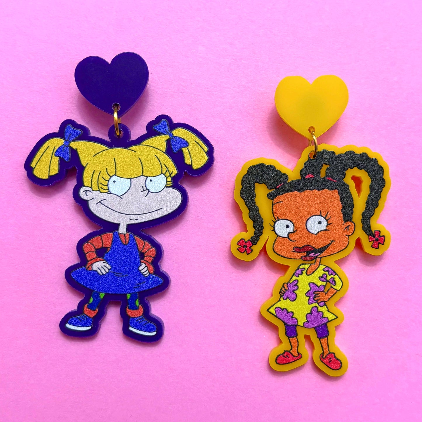 Angelica and Susie Drop Earrings