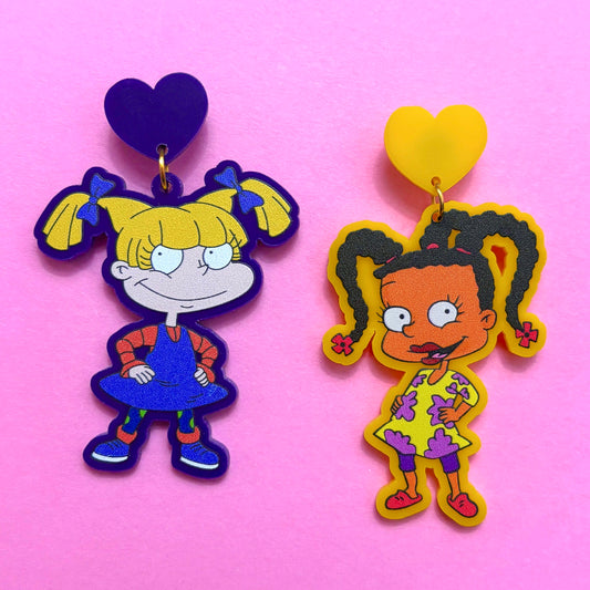 Angelica and Susie Drop Earrings