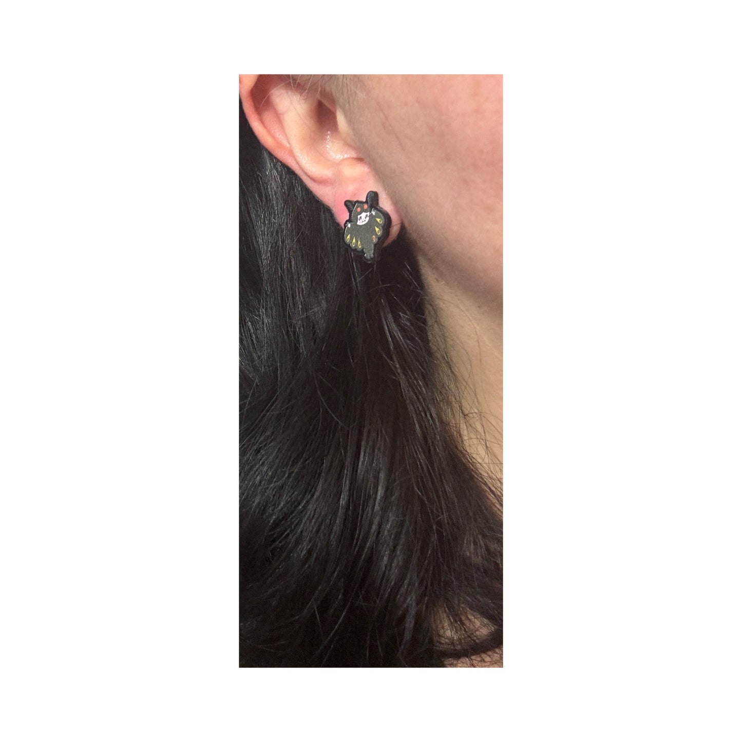 Moth Cutie Doll Post Earrings