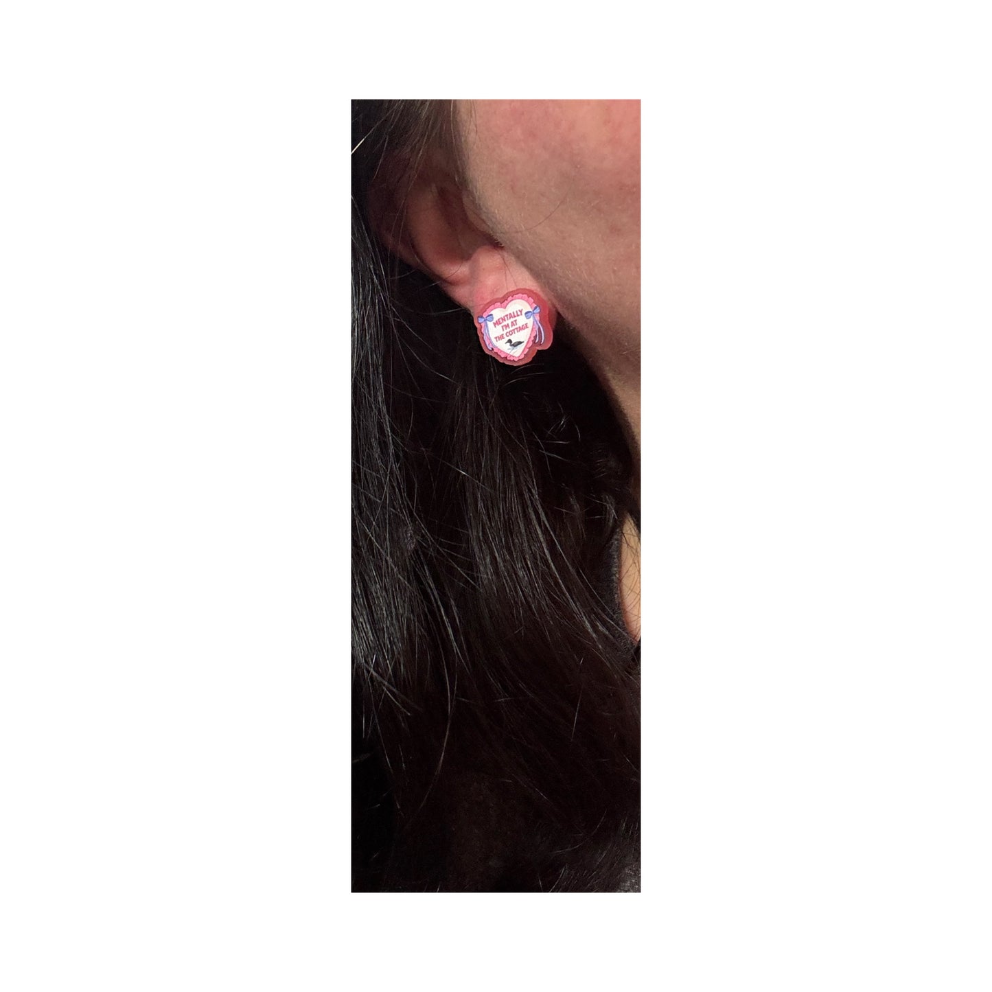 Mentally At The Cottage Post Earrings