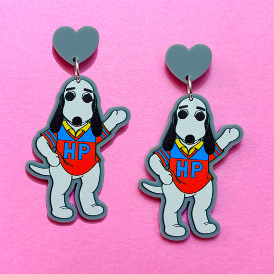 Hush Puppy Drop Earrings
