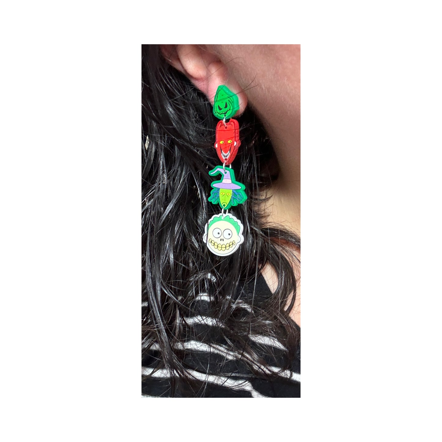 Oogie’s Henchman Tiered Drop Earrings