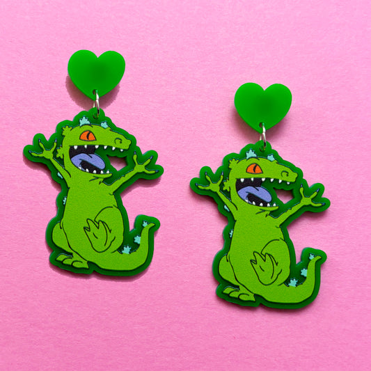 Reptar Drop Earrings