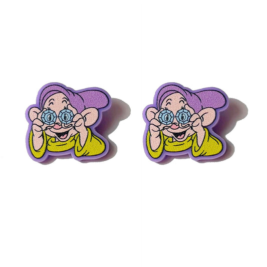 Dopey Dwarf Post Earrings