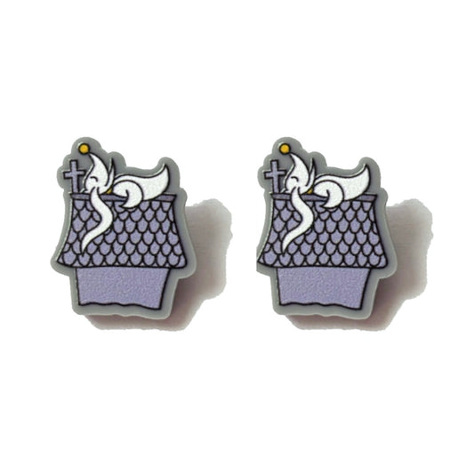 Zero Beagle House Post Earrings