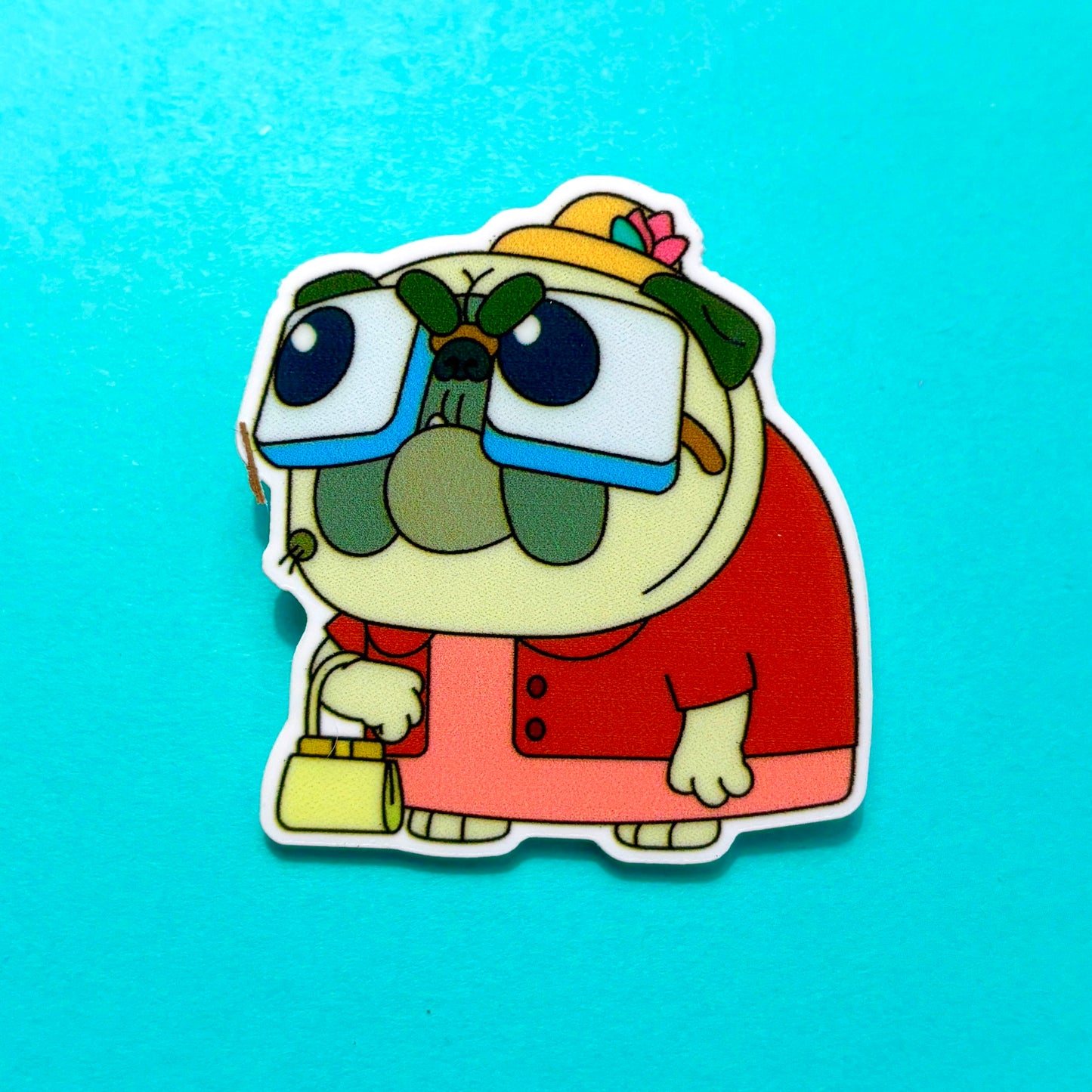 Grouchy Granny Pin