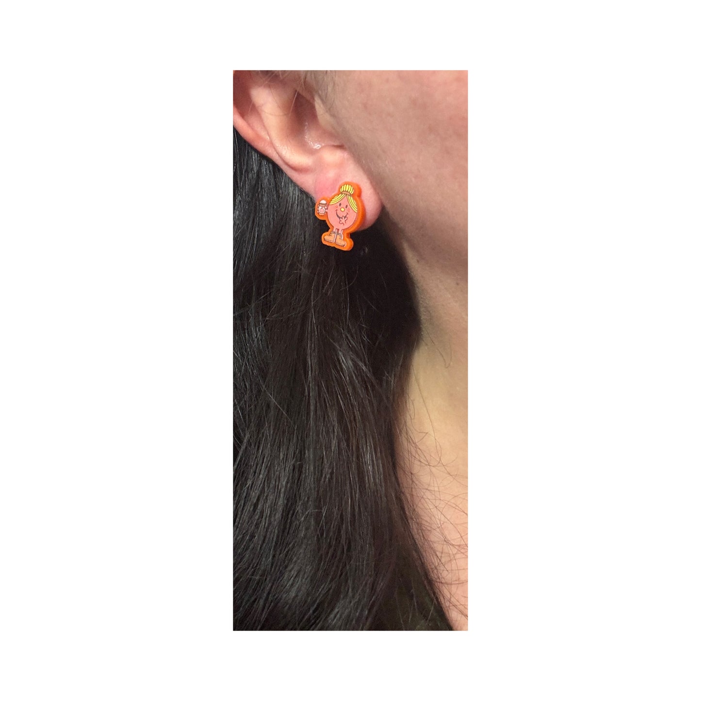 Little Miss Pumpkin Spice Post Earrings