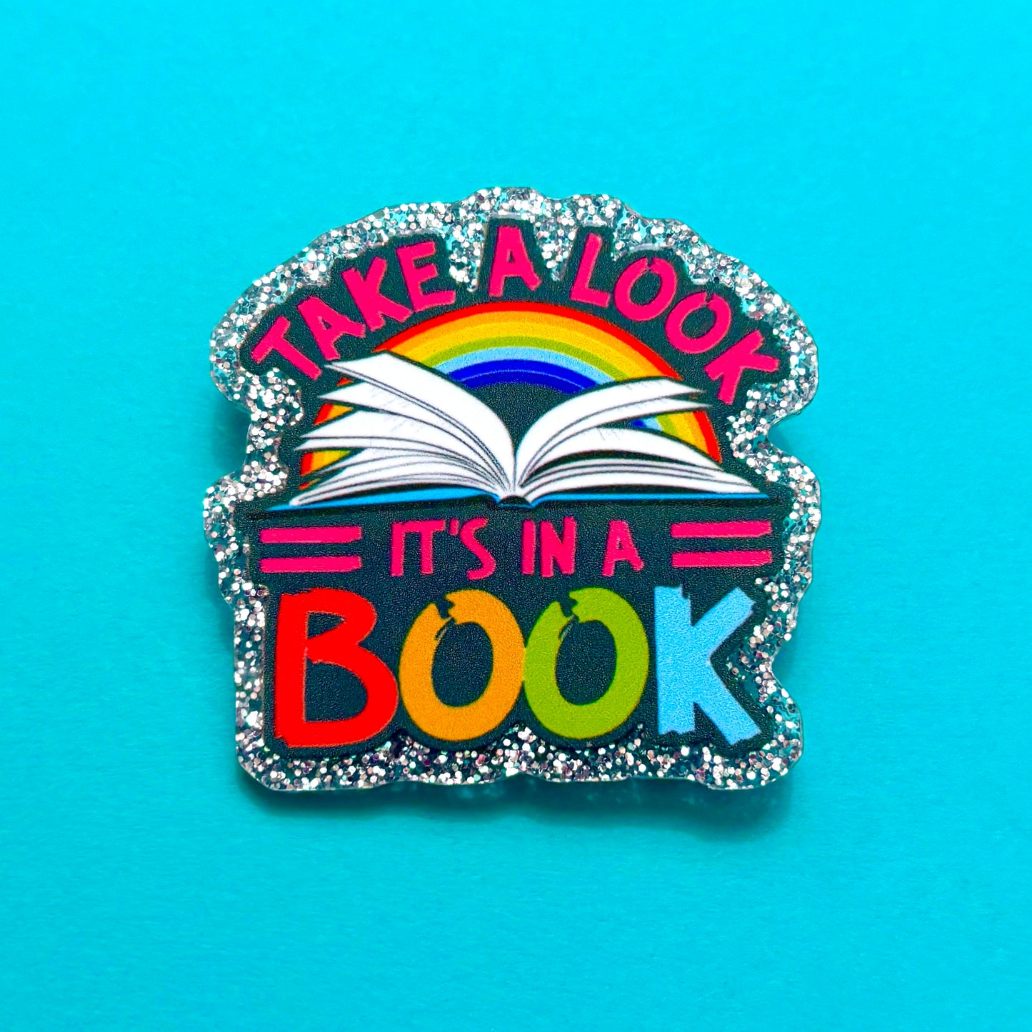 Take A Look It’s In a Book Pin