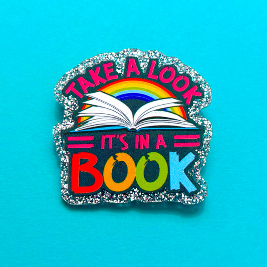 Take A Look It’s In a Book Pin