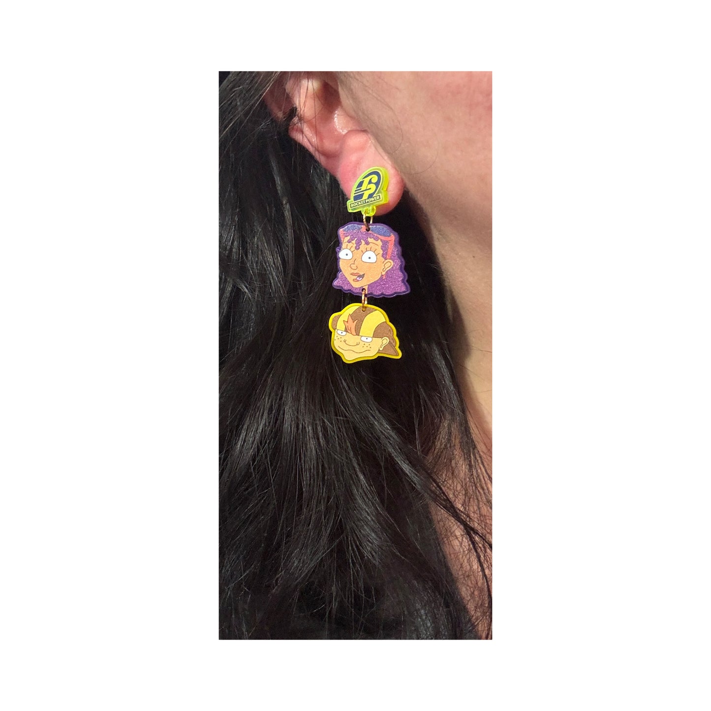 Rocket Pals Tiered Drop Earrings