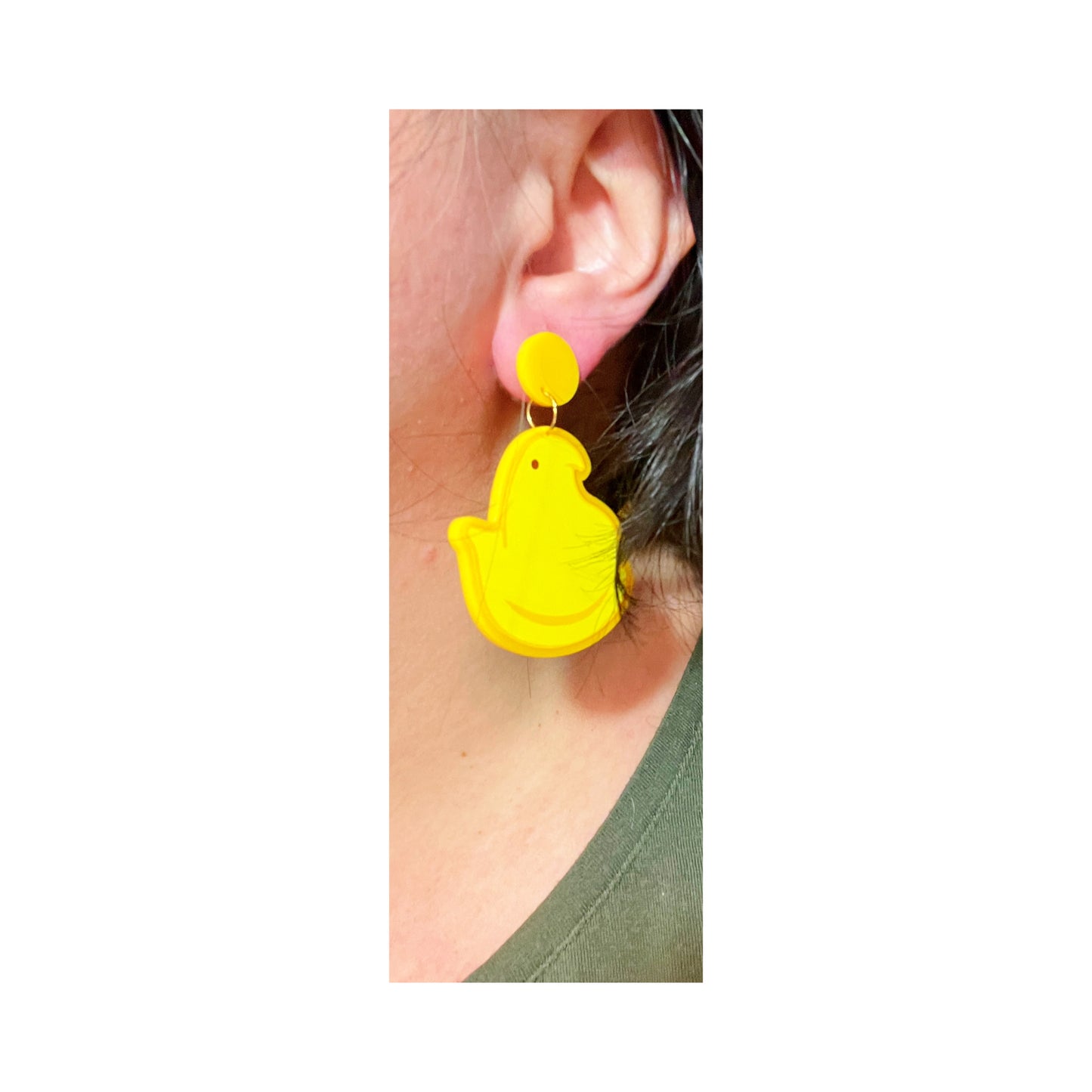 Chick Peep Drop Earrings