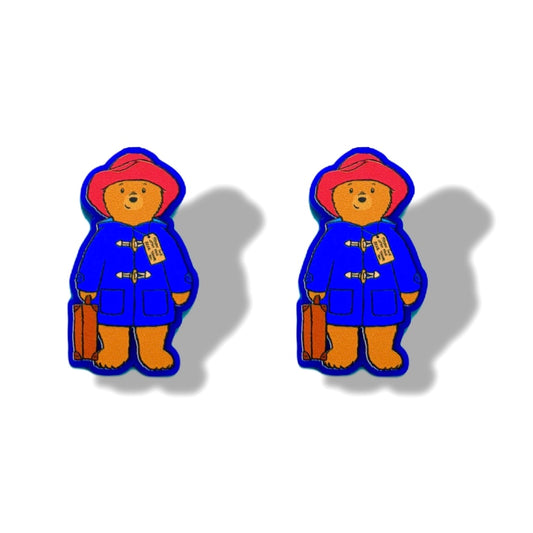 British Bear Post Earrings