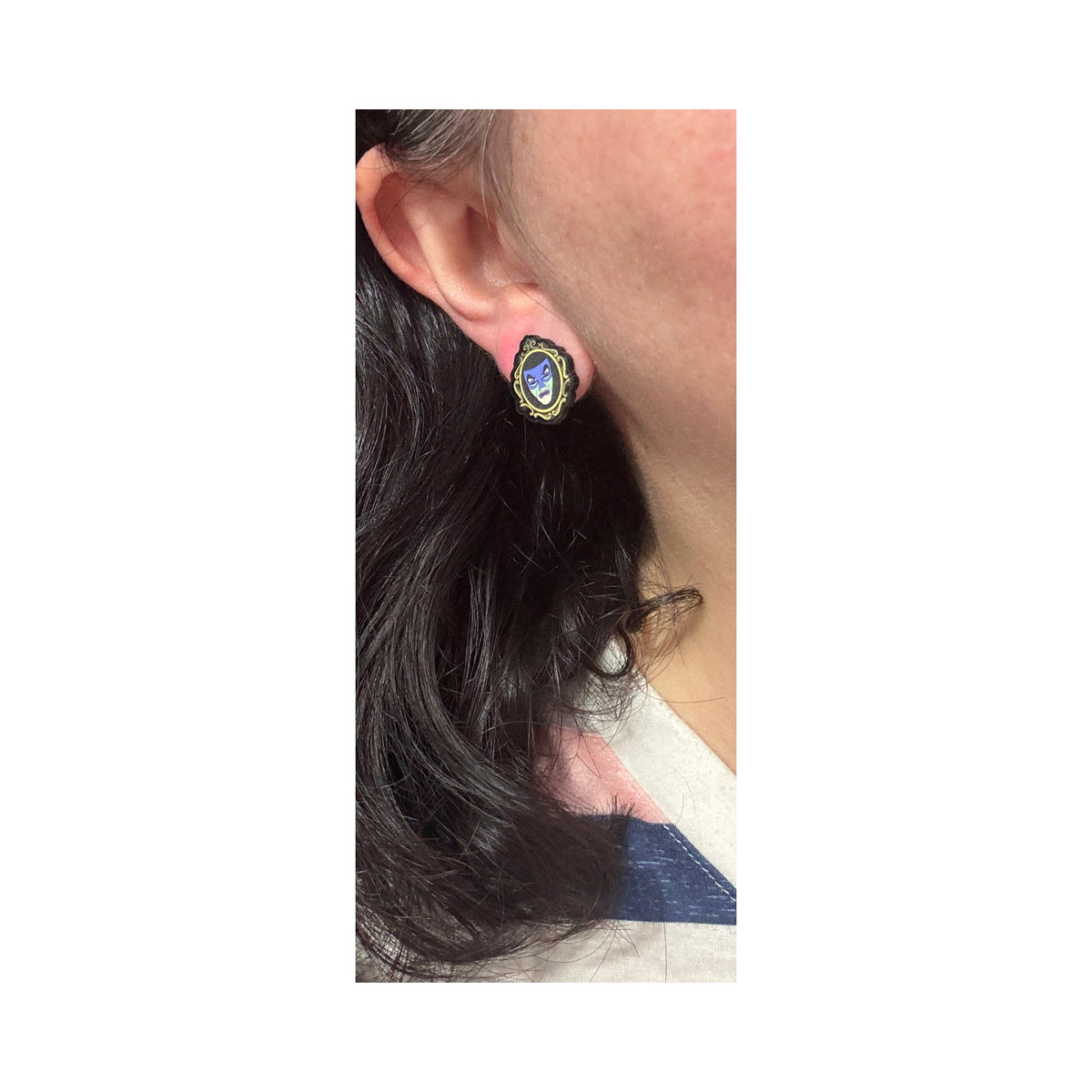 Magic Mirror Post Earrings
