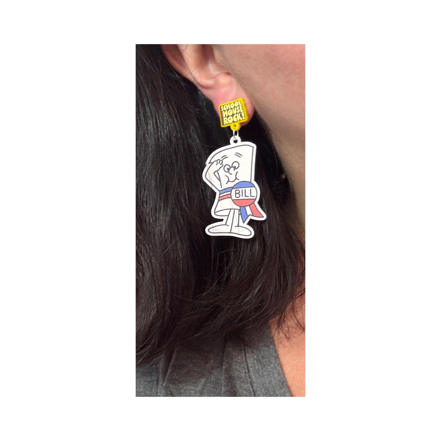 Schoolhouse Bill Drop Earrings