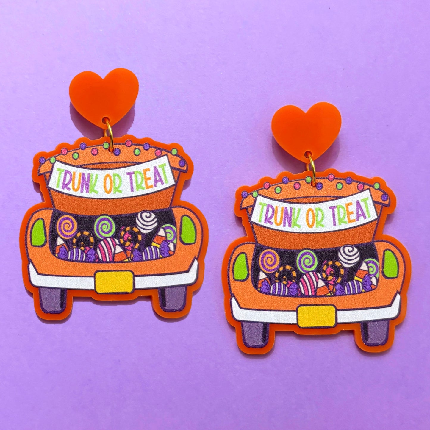 Trunk or Treat Drop Earrings