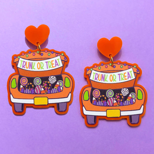 Trunk or Treat Drop Earrings