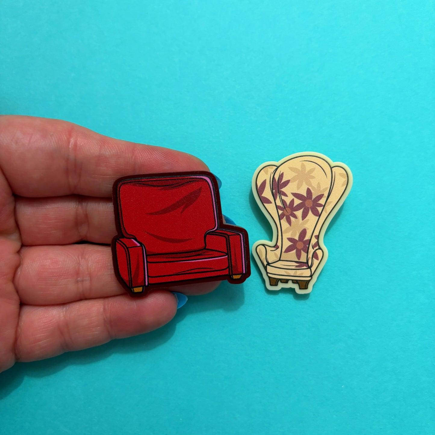 Carl & Ellie Chair Pin Set