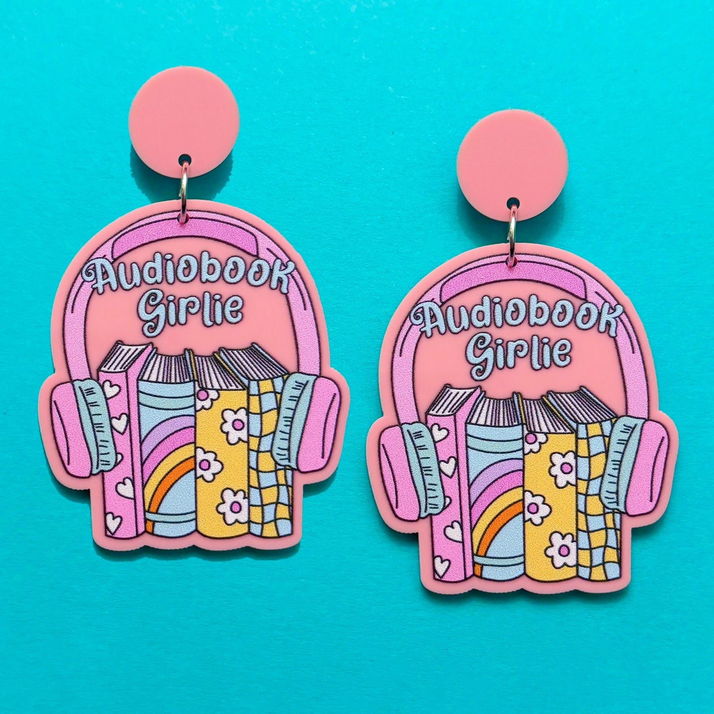 Audiobook Girlie Drop Earrings