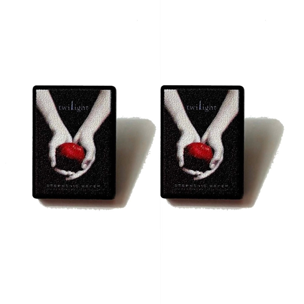 Twilight Book Post Earrings