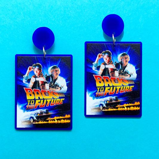Back To The Future Drop Earrings