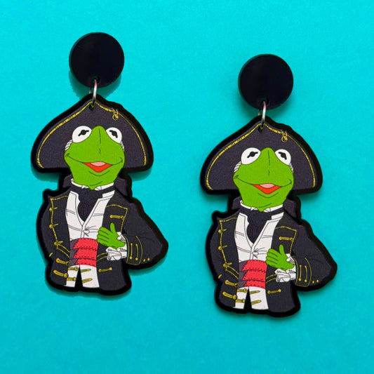 Captain Kermie Drop Earrings