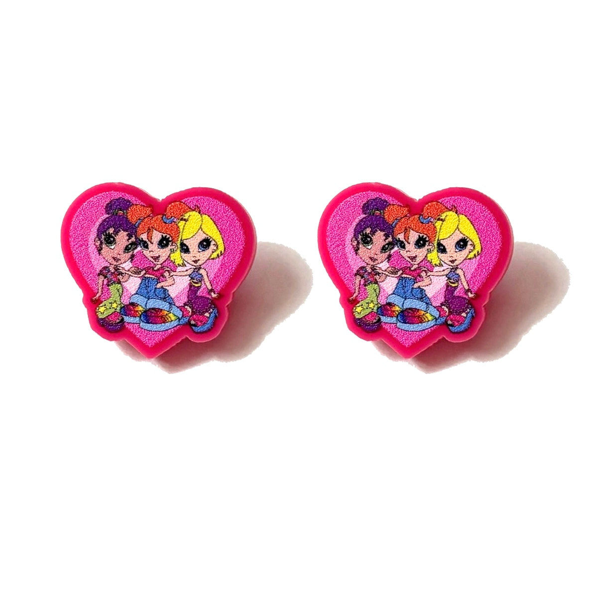 90s Neon Girlies Post Earrings