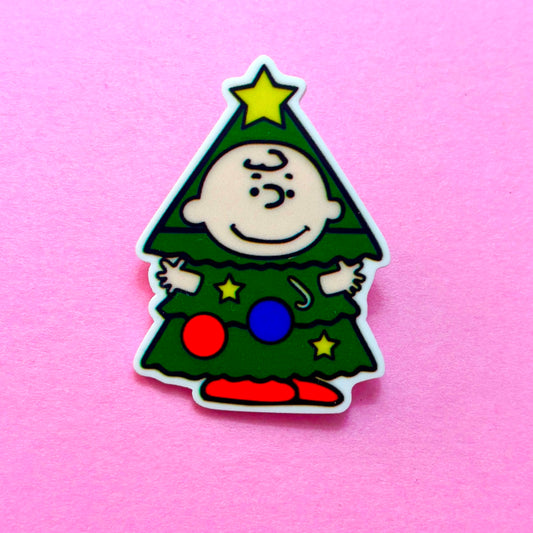 Charlie Tree Pin