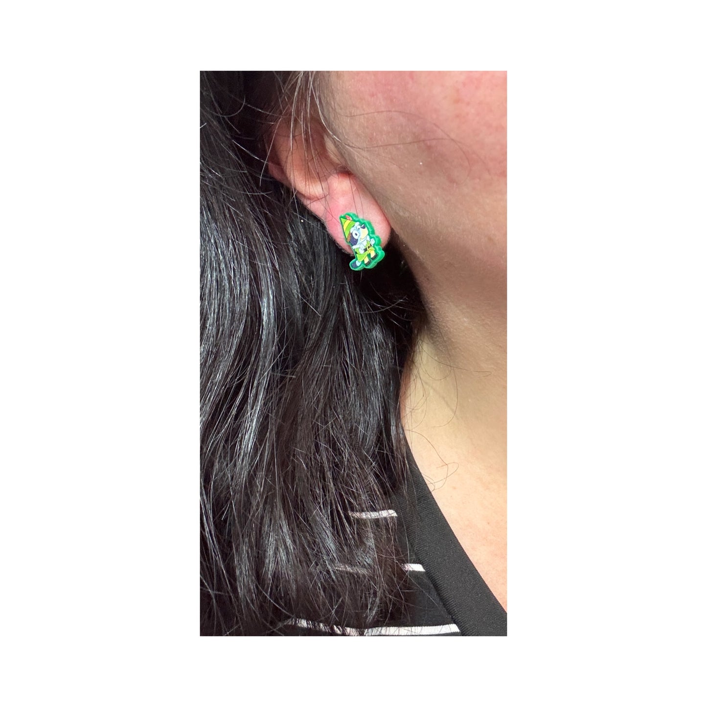 Elf Heeler Post Earrings