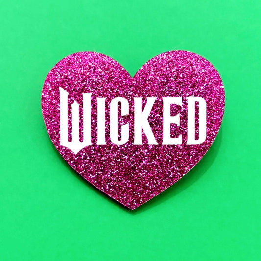 Pink Sparkle Wicked Pin