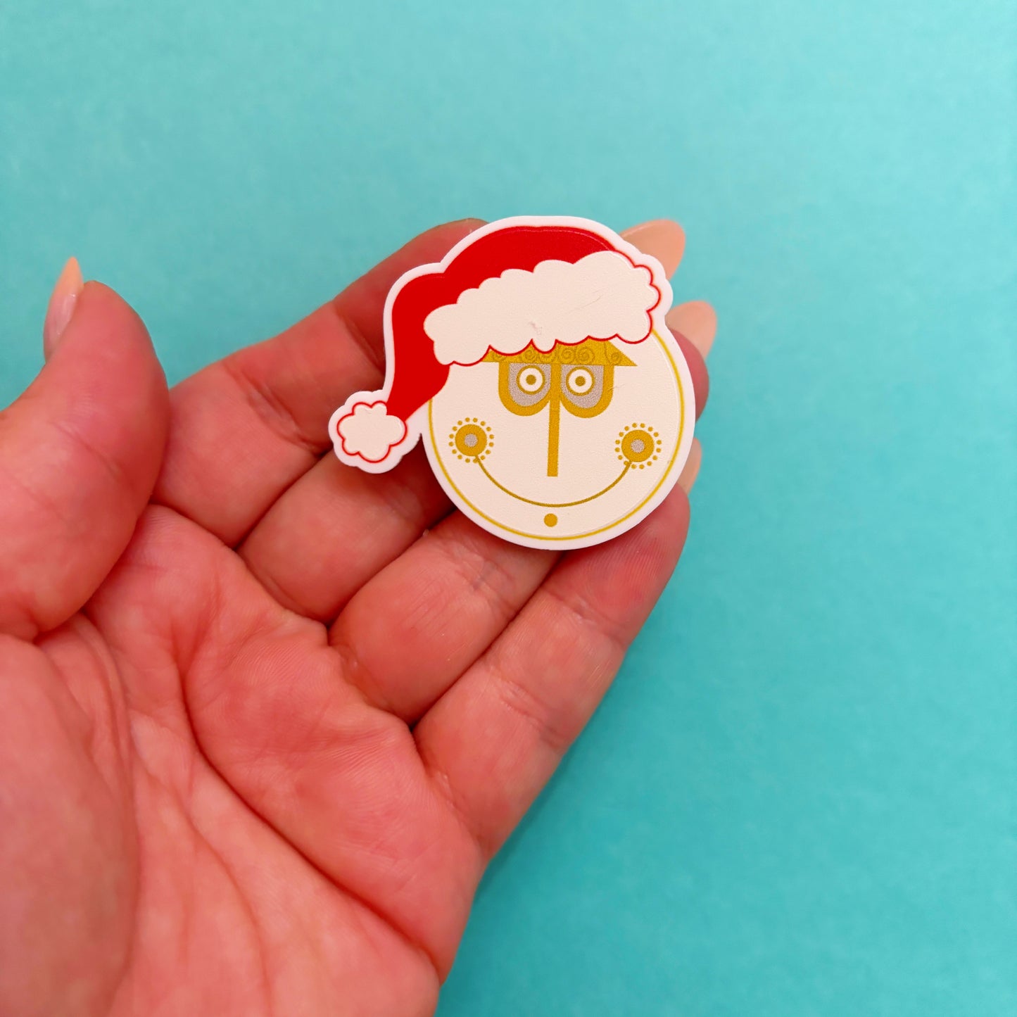 Small World Holiday Pin