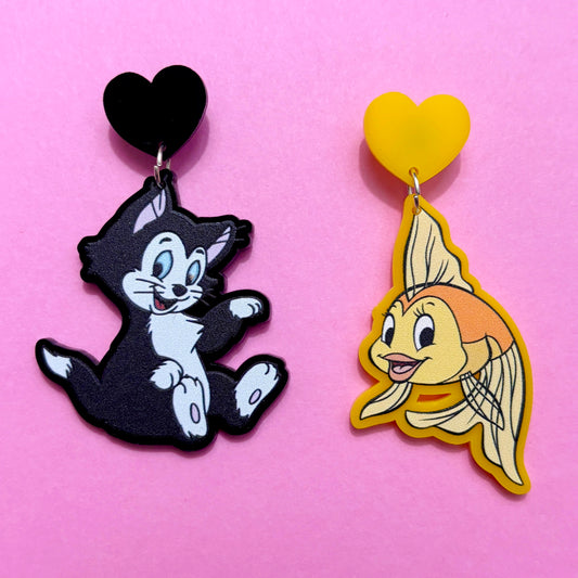 Figaro & Cleo Drop Earrings