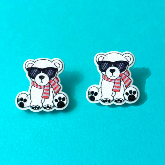 Junior Mint Post Earrings