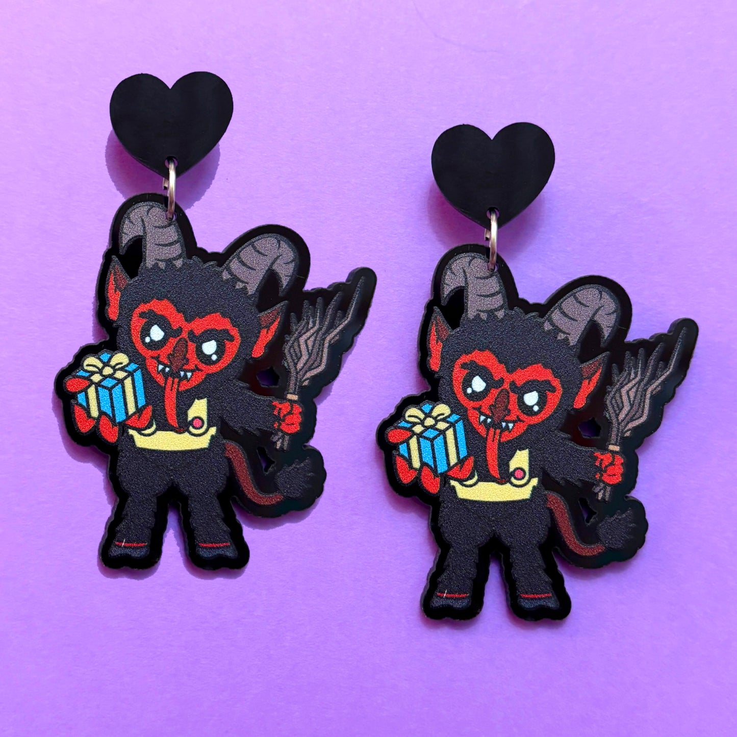 Krampus Cutie Drop Earrings