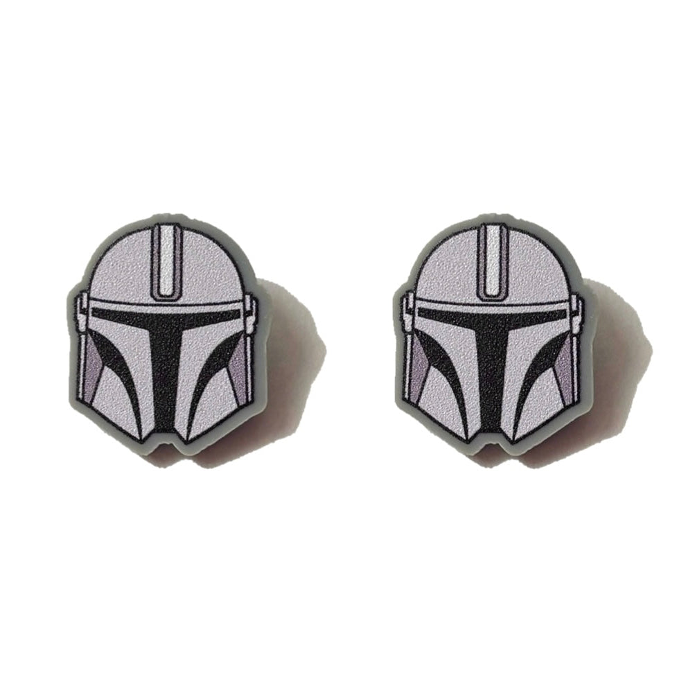 Mando Post Earrings