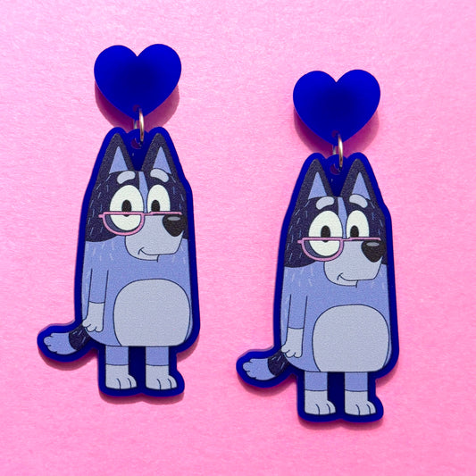 Granny Heeler Drop Earrings