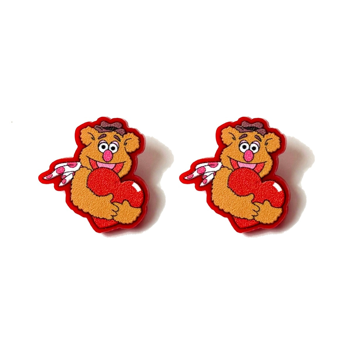 Fozzie Valentine Post Earrings