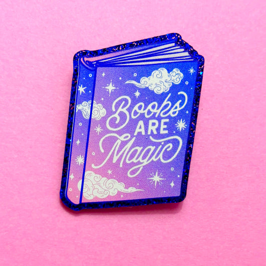 Books Are Magic Pin