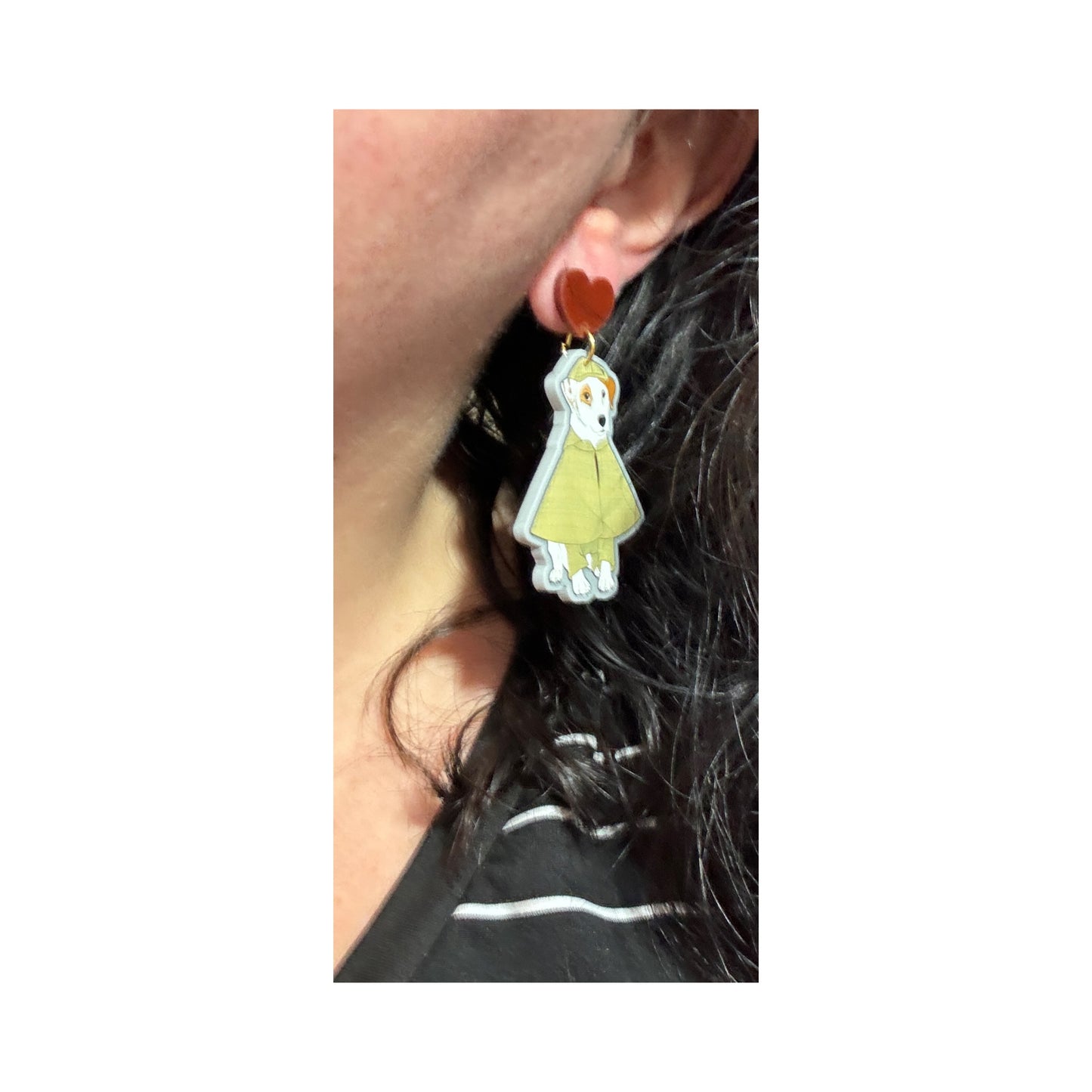 Wishbone Detective Drop Earrings