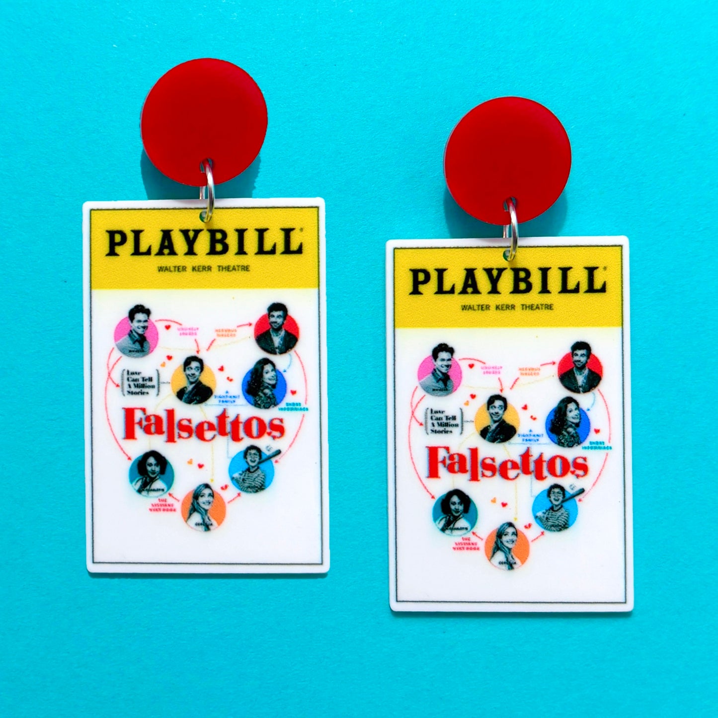 Falsettos Drop Earring