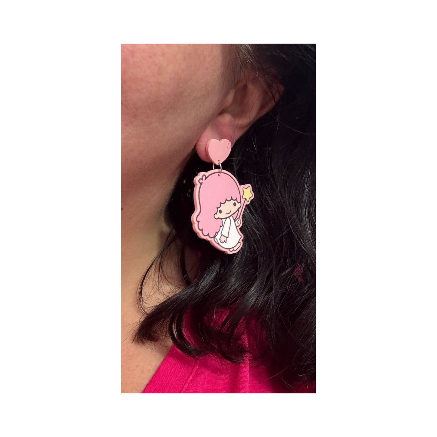 Twin Star Cuties Drop Earrings