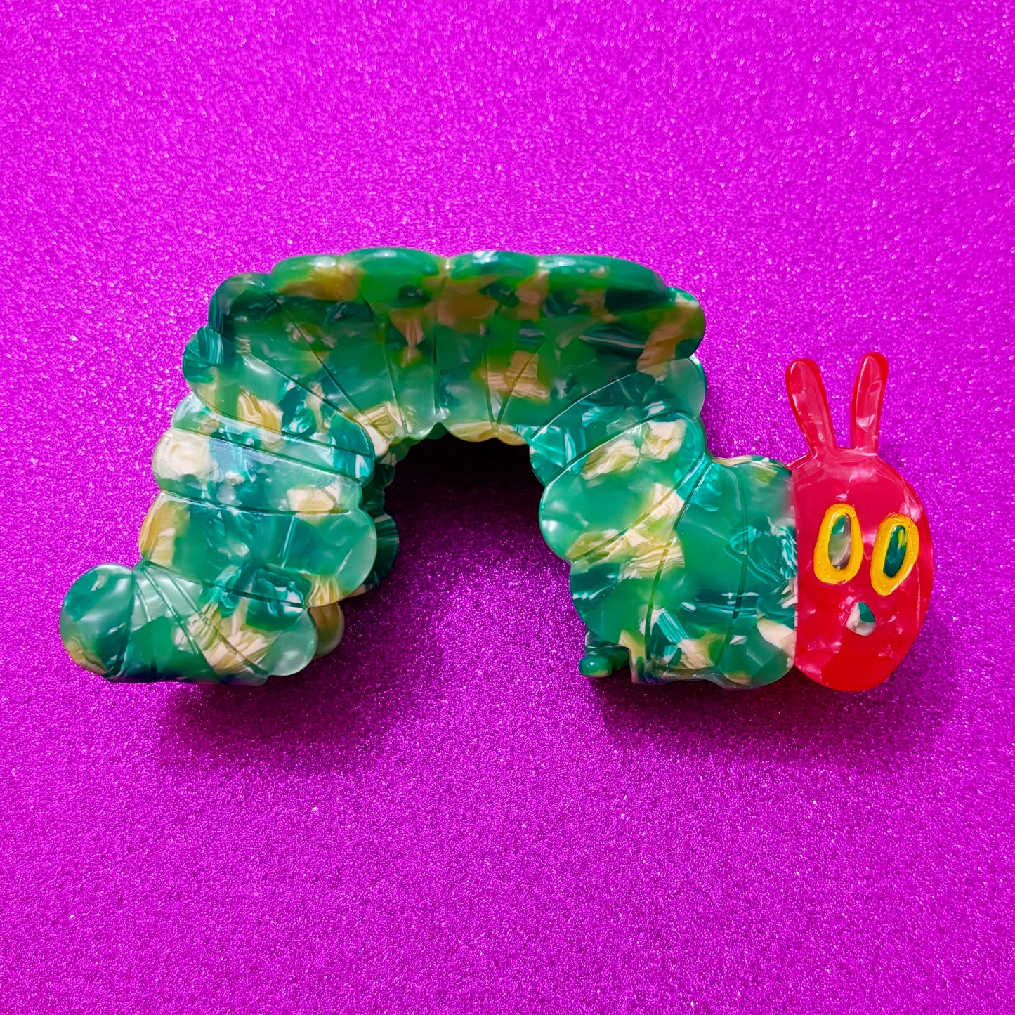 Hungry Caterpillar Claw Clip